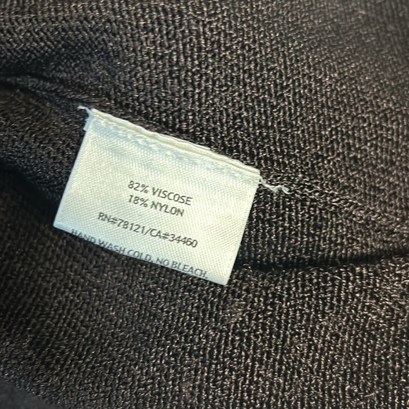 Eileen Fisher Brown Open Front Knit Cardigan - Picture 4 of 6